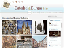 Tablet Screenshot of catedraldeburgos.info